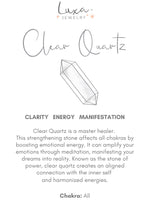 Clear Quartz Lua Necklace