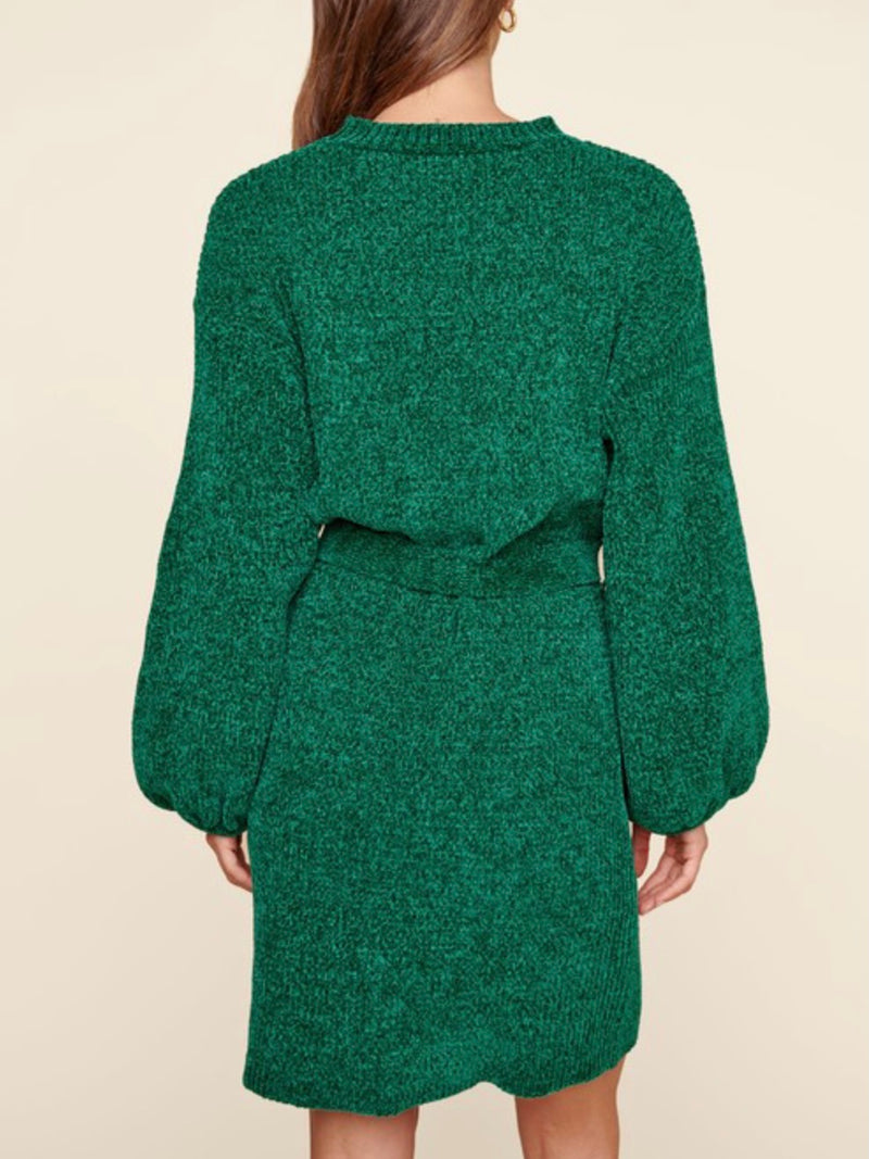 FINAL SALE Sabina Chenille Sweater Dress