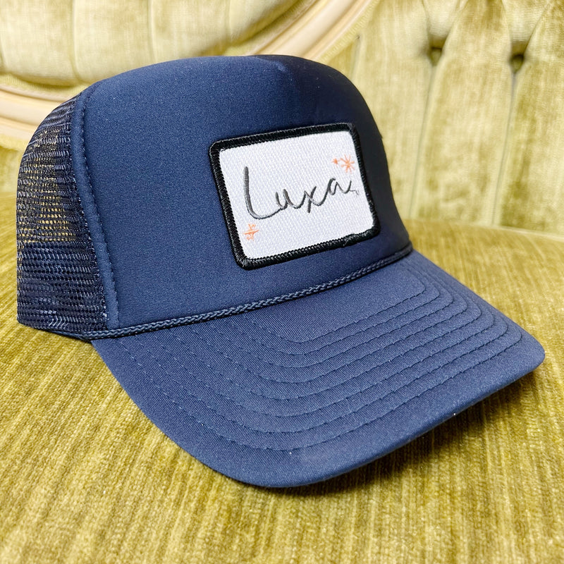 Navy Luxa Hat