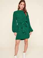 FINAL SALE Sabina Chenille Sweater Dress